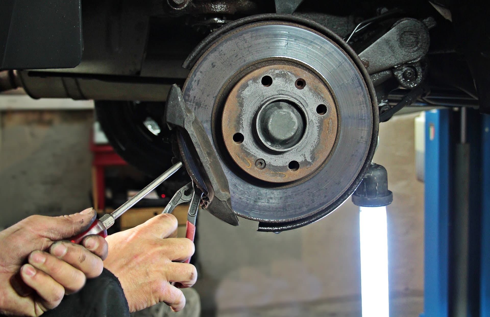 Repaired vehicle